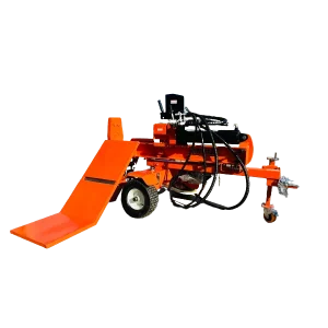 Fendeuse à Bûches Thermique LIDERFARM 40 Tonnes avec Lève-Bûche