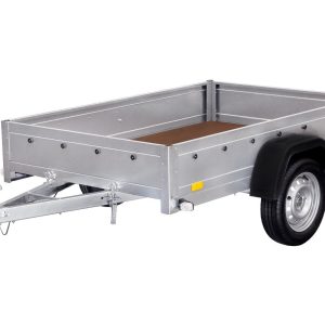 Remorque Garden Trailer 201/R Unitrailer – 200 x 125 cm – essieu à amortisseur