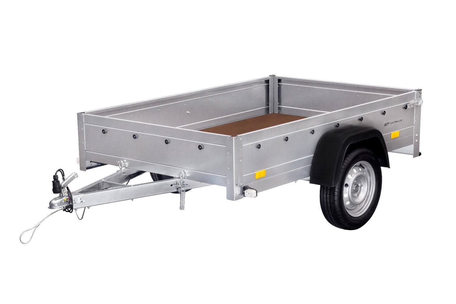 Remorque Garden Trailer 201/R Unitrailer – 200 x 125 cm – essieu à amortisseur