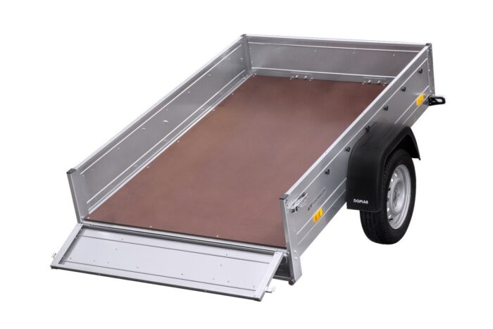 Remorque Garden Trailer 201/R Unitrailer – 200 x 125 cm – essieu à amortisseur – Image 4