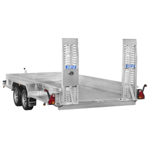 Remorque porte-engins SARIS Magnum – 406 x 184 cm double essieu freiné – PTAC 3000 kg