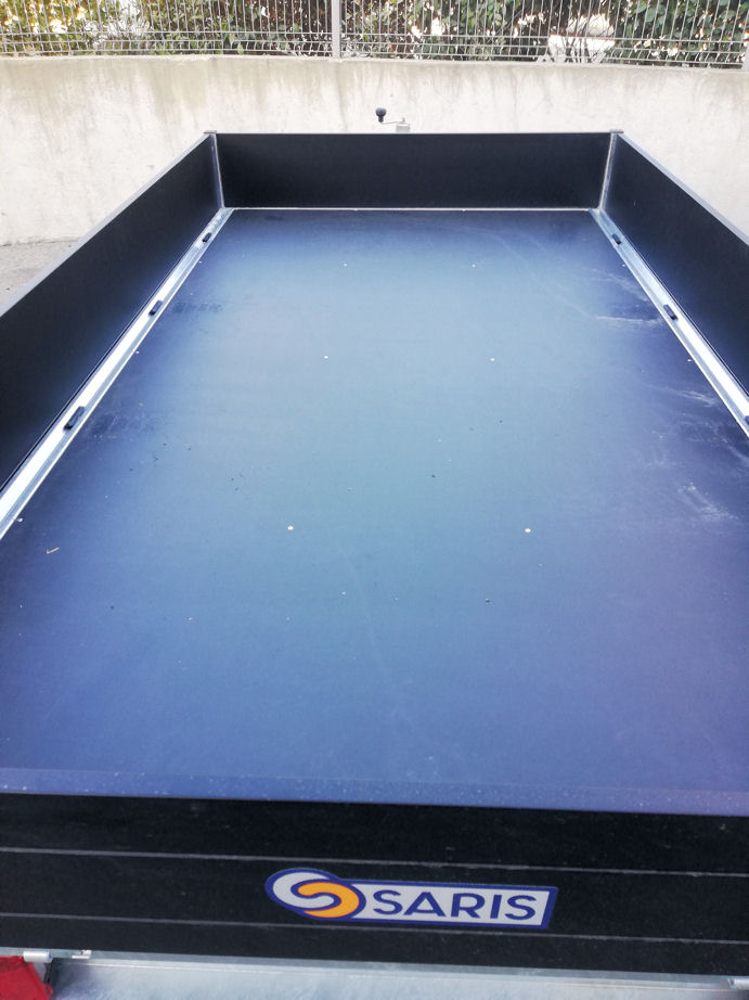 Remorque plateau ridelles SARIS Black Edition – 276 x 170 cm – PTAC 2000 kg – Image 8