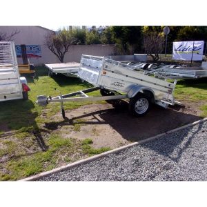 Remorque Lider Robust – caisse basculante – ridelles acier renforcées