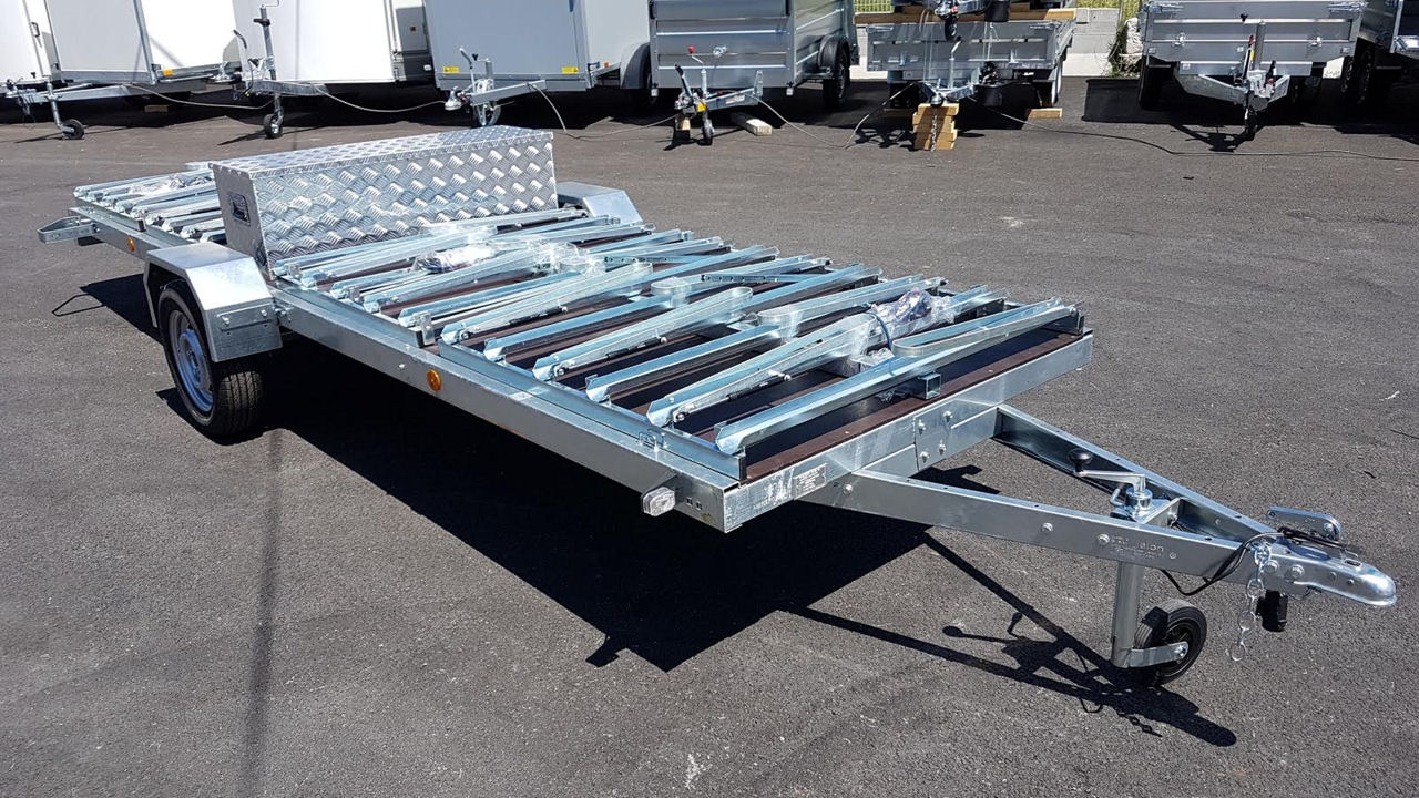 Remorque porte-vélos Jalon – 375 x 135 cm – jusqu'à 15 vélos – PTAC 500 ou 750 kg – Image 4