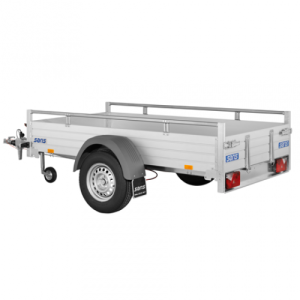 Remorque utilitaire SARIS DV135 Mac Alu – 256 x 134 cm – PTAC 1350 kg