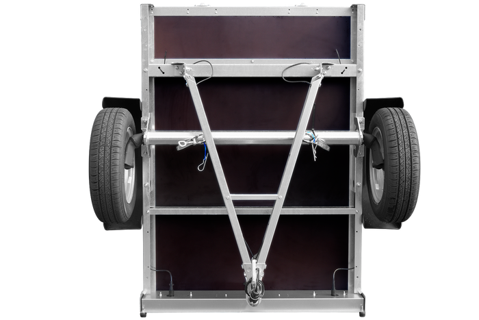 Remorque de jardin Unitrailer Garden Trailer 150 Kipp – ridelles 70 cm – PTAC 750 kg – Image 4