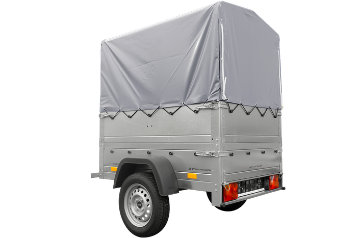 Remorque de jardin Unitrailer Garden Trailer 150 Kipp – ridelles 70 cm – PTAC 750 kg – Image 6