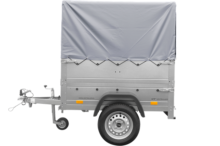Remorque de jardin Unitrailer Garden Trailer 150 Kipp – ridelles 70 cm – PTAC 750 kg – Image 8