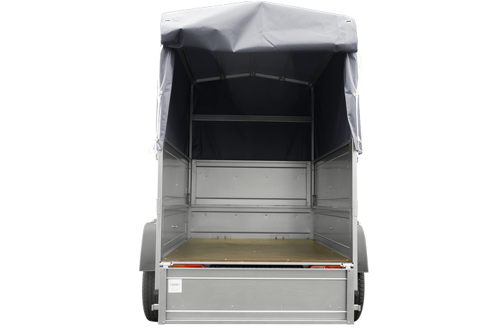 Remorque de jardin Unitrailer Garden Trailer 150 Kipp – ridelles 70 cm – PTAC 750 kg – Image 9