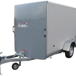 Remorque fourgon Lider 42920 – 230 x 135 x 157 cm – châssis surbaissé – PTAC 750 kg