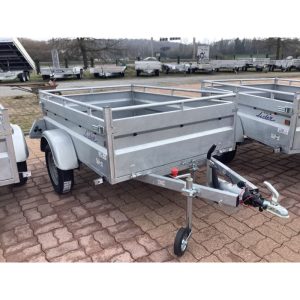 Remorque basculante Lider Robust – 200 x 134 cm – ridelles 50 cm – PTAC 750 kg