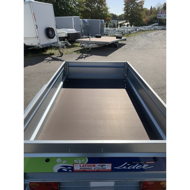 Remorque bagagère Lider Florence 42330 – 233 x 132 cm double essieu – sans carte grise – Image 6