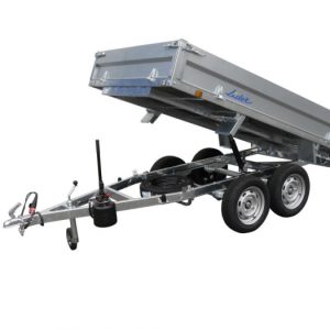 Remorque benne Lider 35560 – caisse 256 x 148 x 35 cm double essieu – PTAC 750 kg