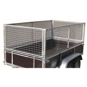 Remorque bagagère bois Lider – 2,00 m simple essieu – sans carte grise