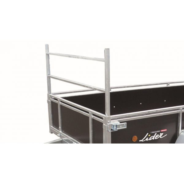 Remorque bagagère bois Lider – 2,00 m simple essieu – sans carte grise – Image 5