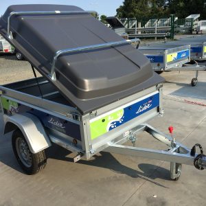 Remorque bagagère Lider Saragos – 1,70 m simple essieu – sans carte grise