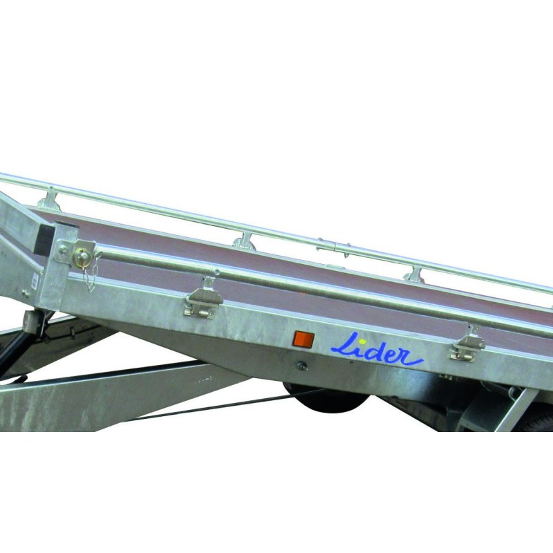 Remorque plateau Lider roues dessous – 506 x 215 cm – PTAC 3500 kg – Image 4