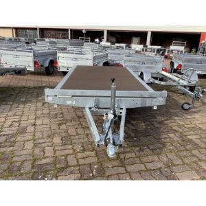 Remorque plateau Lider roues dessous – 355 x 180 cm – chargement latéral – PTAC 1500 kg