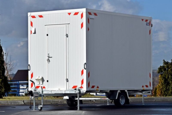 Remorque de chantier BLYSS Marcello Basic – parois acier – charge utile 520 kg – Image 7